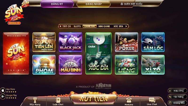 Các bước tham gia chơi sâm thả ga