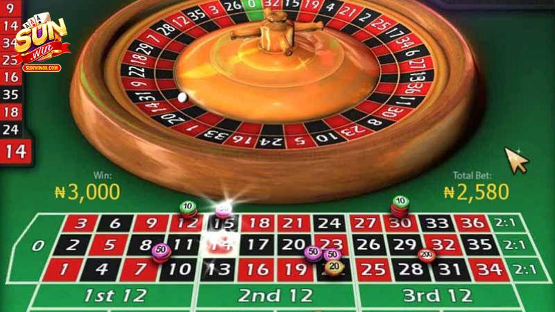 Cách chơi casino Roulette tại Sunwin